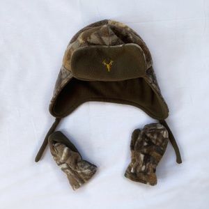 Toddler Hot Shot Camo Hat Set
